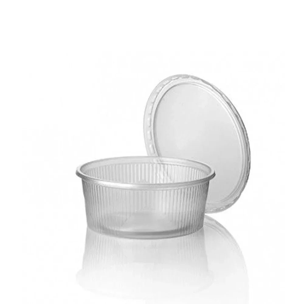 Kombipack Feinkostbecher rund 125ml mit Deckel