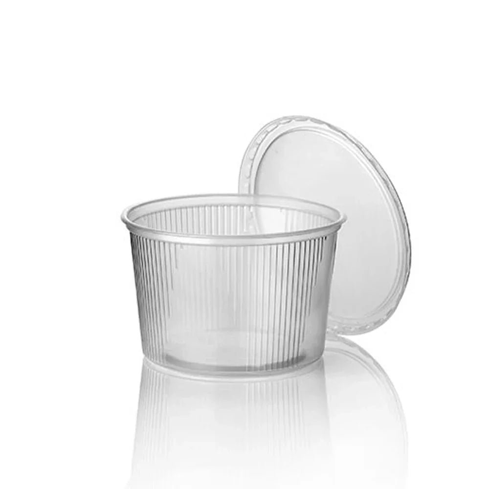 Kombipack Feinkostbecher rund 250ml mit Deckel